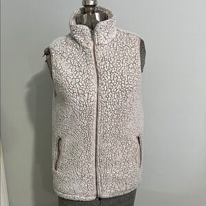 Thread & Supply Off-White Sherpa Vest